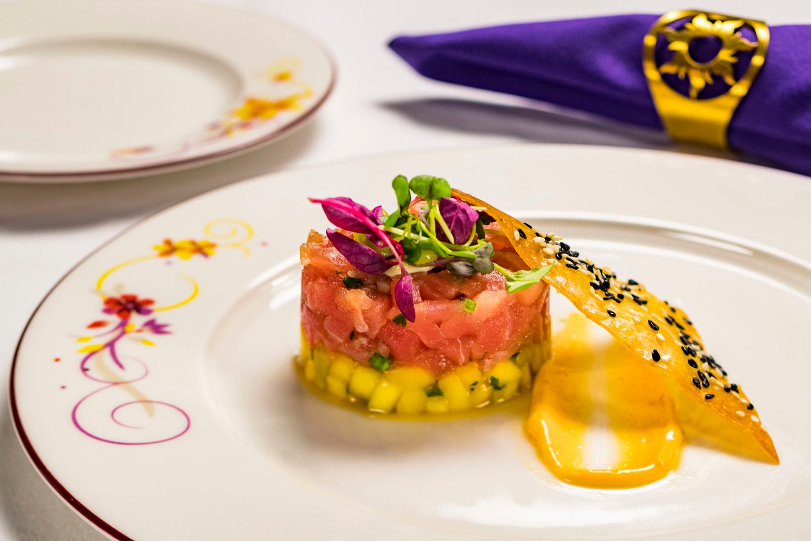 Ahi Tuna Tartar – Courtesy Disney Cruise Line