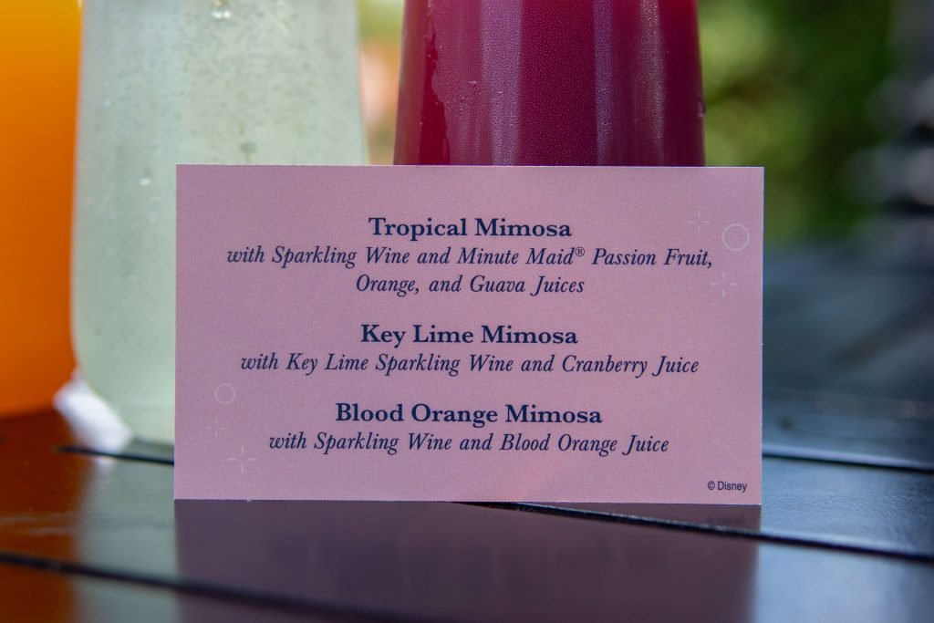 Mimosa Flight Card