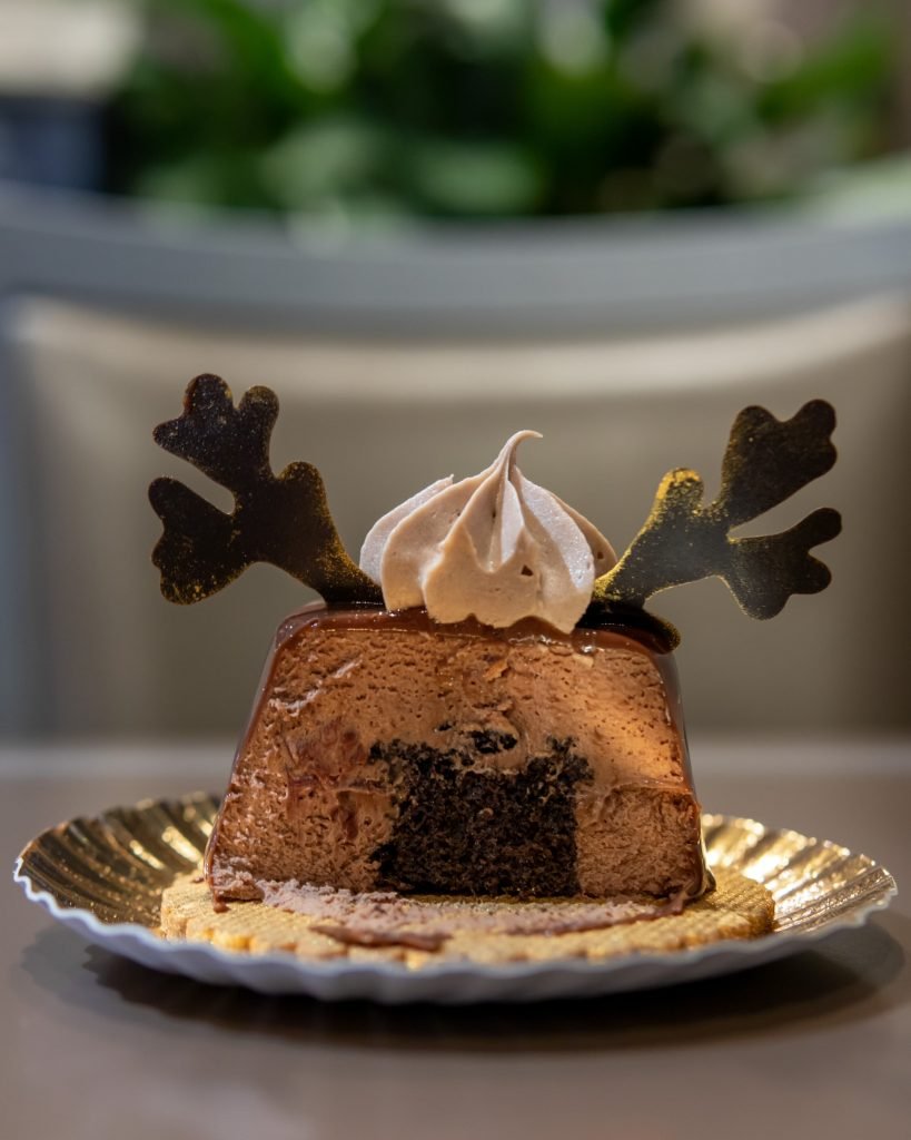 Reindeer Mousse Cross Section