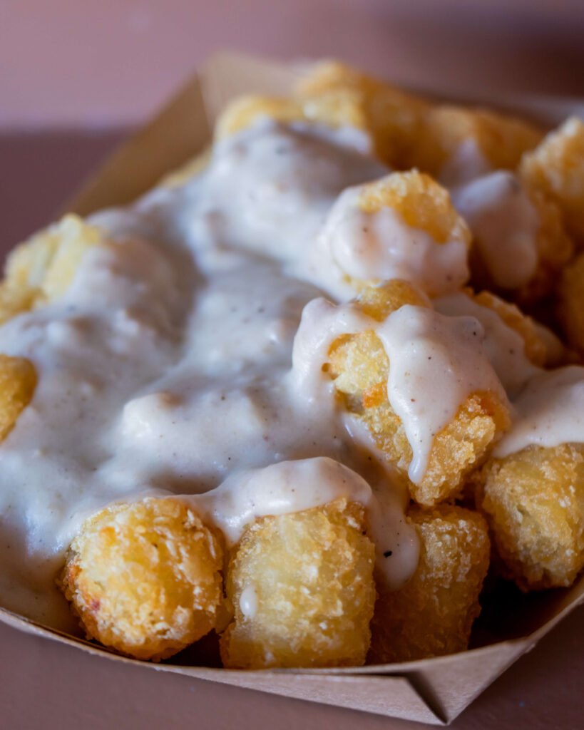 Sausage Gravy Tots from Friar's Nook