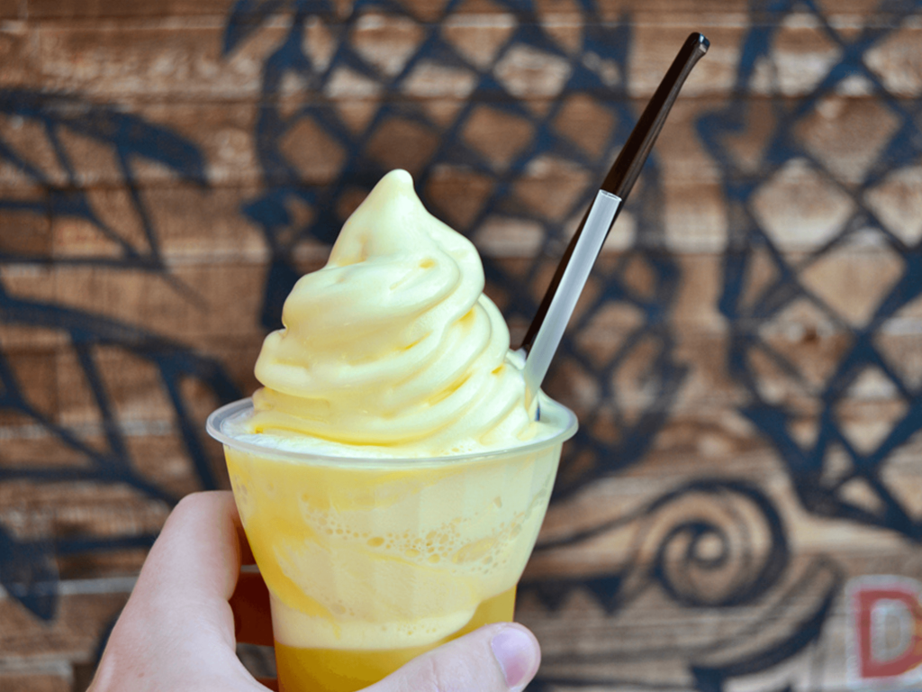 Dole Whip from Aloha Isle at Magic Kingdom