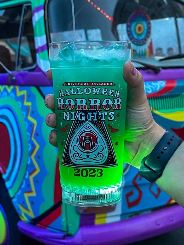 Electric Death Cocktail from Halloween Horror Nights