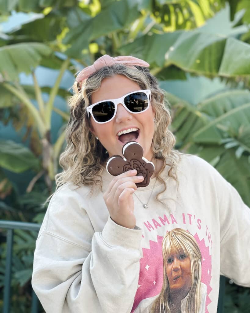 Mickey Ice Cream Sandwich at Disney's Hollywood Studios