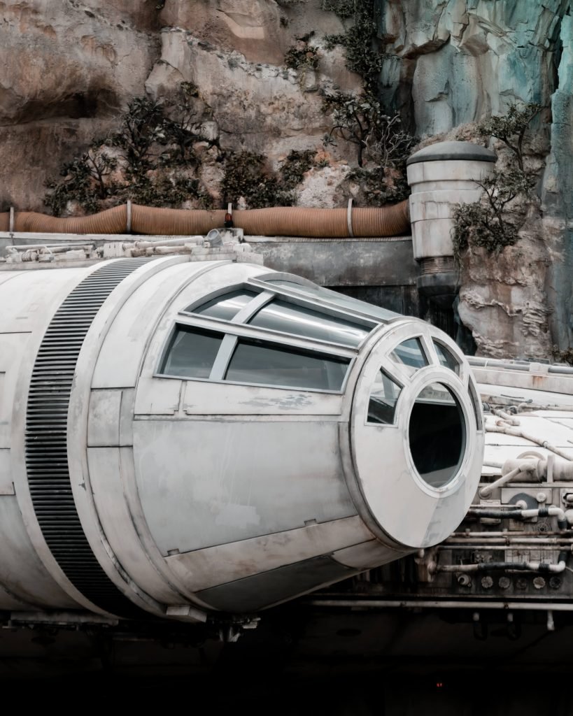 Milennium Falcon in Galaxy's Edge at Disney's Hollywood Studios